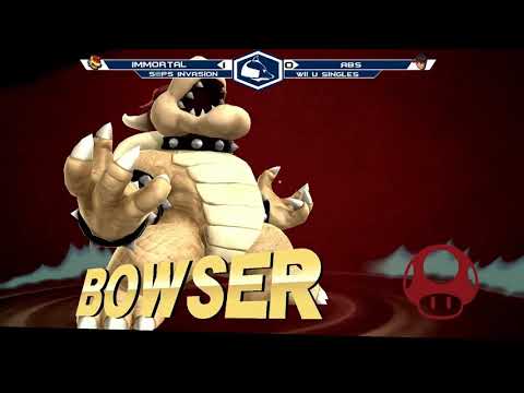 The Invasion Wii U Singles - Immortal(Bowser) vs Abs(Ryu)
