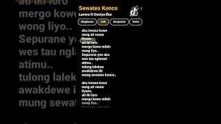 Download lagu Lirik Google ( Sewates Konco - Lavora ft Destya Eka ) #lirikgoogle #liriklagu #lagu mp3