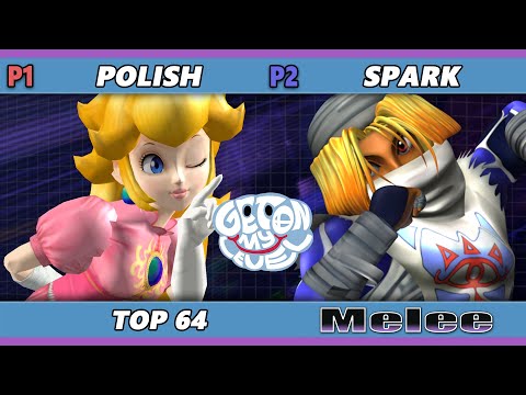 GOML 2023 - Polish (Peach) Vs. Spark (Sheik) Smash Melee - SSBM