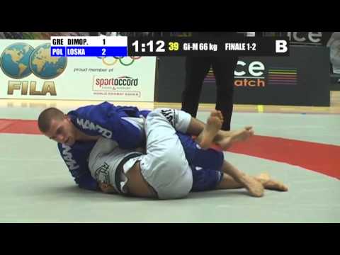 D. Dimopoulos (GRE) Vs J. Loska (POL) - GI -66kg - Fila European 2012