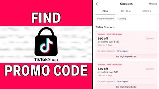 How To Find TikTok Shop Promo/Discount Codes 2025 | Get TikTok Shop Promotion Code