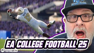 Playing NEW EA SPORTS COLLEGE FOOTBALL 25 after Over 10 YEARS! Mic is Muted 😔