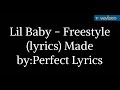 Lil Baby Freestyle Lyrics