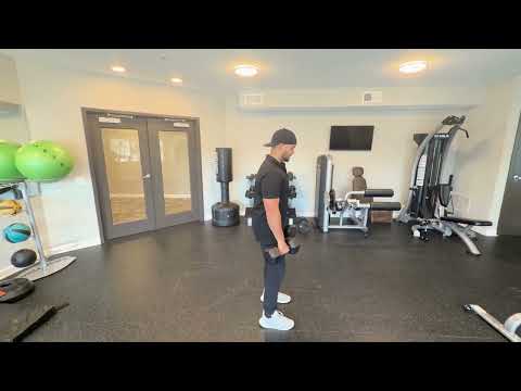 TigriX Dumbbell Romanian Deadlift