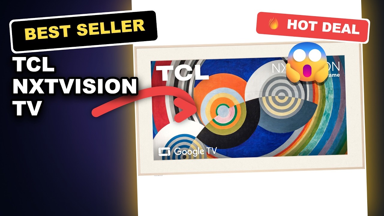 TCL NXTVISION TV Honest Review: The Thinnest Art TV Worth Buying? review video