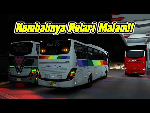 The Night Runners Are Back!! A Fun Convoy of South Korean Players | ETS-2 INDONESIA