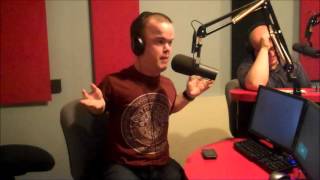 preview picture of video 'Brad Williams in the 97 Rock Studios'