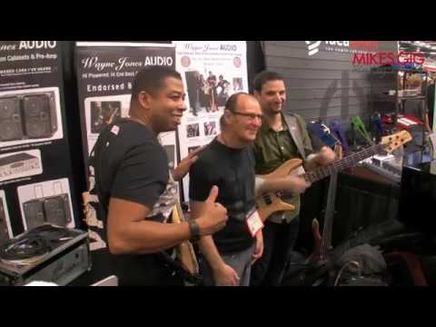 Wayne Jones Audio featuring David Dyson and Bryan Ladd at NAMM 2017 | MikesGigTV