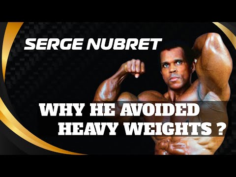 Why Serge Nubret avoided heavy weights / The science behind his success