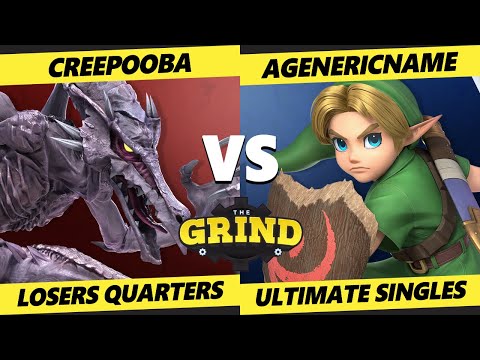 The Grind 159 Losers Quarters - Creepooba (Ridley) Vs. AGenericName (Young Link) - SSBU