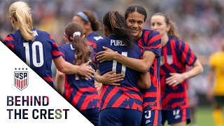 BEHIND THE CREST | USWNT Shuts Out Matildas in Sydney