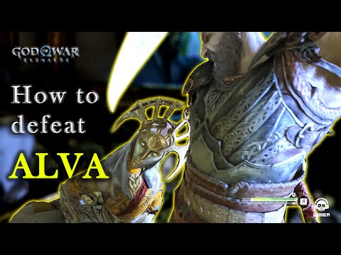 How To Defeat ALVA Boss In God Of War-Ragnarok