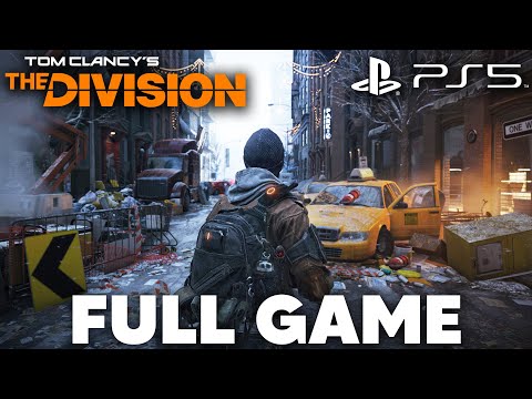 THE DIVISION PS5 Gameplay Walkthrough FULL GAME (4K 60fps)