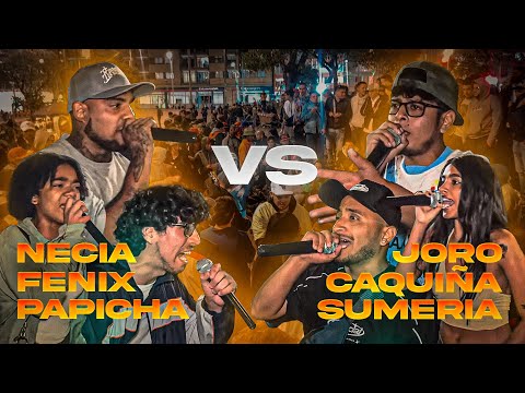 JORO - SUMERIA - CAQUIÑA VS PAPICHA - NECIA - FÉNIX (BATALLÓN) || PLAZA DE REYES