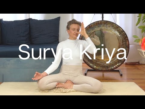 Kundalini Yoga Kriya: Surya Kriya - Sonnenenergie I Yoga Zuhause mit Agnieszka 50 min