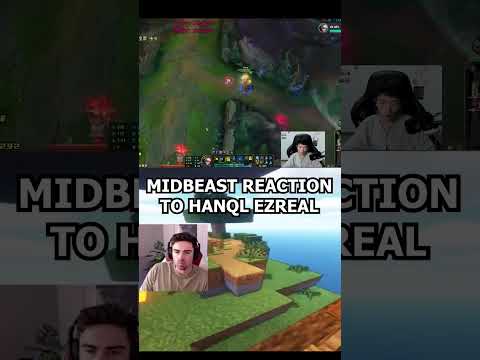 😱MIDBEAST REACTS TO 2000LP EZREAL HANQL😱 #midbeast #hanql #adc #ezreal #leagueoflegends #chinese