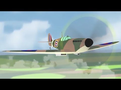 Forgotten Few - A WW2 Dogfight Animation Spitfire vs ME-109