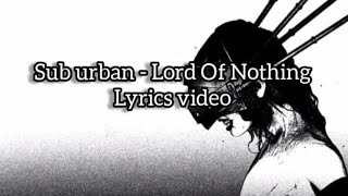 Cover art for Lord of Nothing