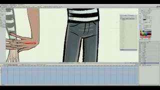 Anime Studio Hand Rig Tutorial - with swearing.