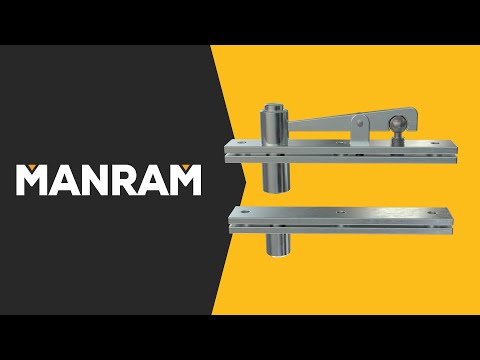 Manram Pivot Hinge - 360 Degree Shaft Stainless Steel Pivot Hinge System