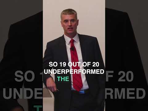 19 Out of 20 Funds Underperformed: Why Index Funds Win