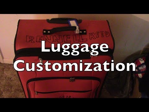 Luggage Customization 101: Keep Your Luggage From Getting Lost or Stolen Video
