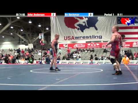 John Anderson vs. Bo Beckman at 2013 Las Vegas/ASICS U.S. Open