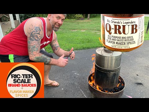 Ric Orlando's Legendary Q-RUB All Purpose BBQ Spice Rub and Sauce Builder Flavor Maker Spices