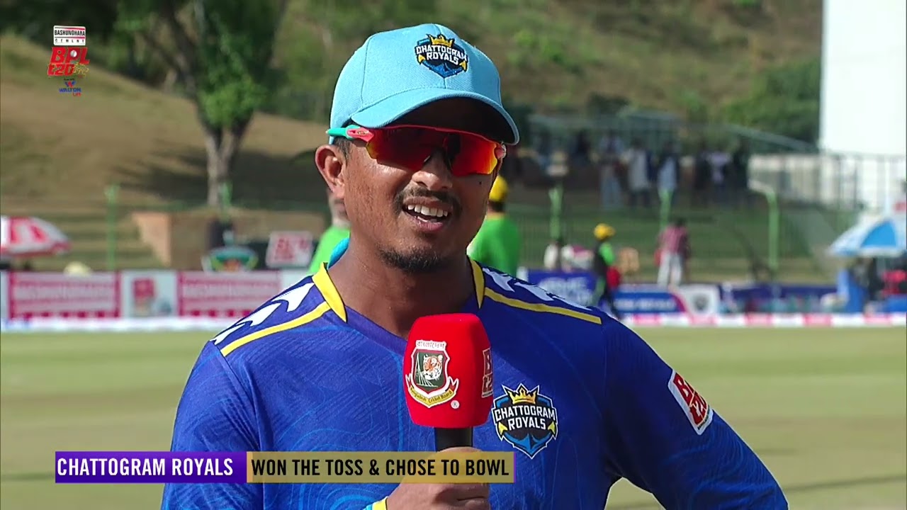 Chattogram Royals won the toss and chose to bowl.Match 19 | Rajshahi Warriors 🆚 Chattogram Royals