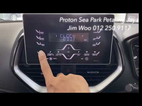 Setting clock for Proton Saga Persona Iriz Standard