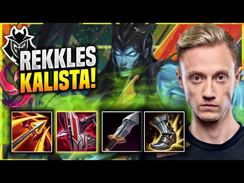 REKKLES IS A BEAST WITH  KALISTA! - G2 Rekkles Plays Kalista ADC vs Draven! | Patch 11.15