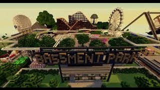 preview picture of video 'Minecraft Amusement Park Creative Build Ep.1 w/ Dirkfinley'