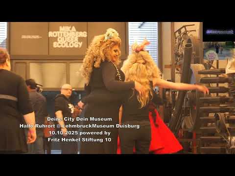 DeineCityDeinMuseum HalloRuhrort@LehmbruckMuseumDuisburg 10.10.2025 powered by Fritz Henkel Stiftung
