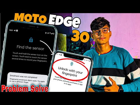 "Fixing the Moto Edge 30 Fingerprint Sensor Issue: Complete Troubleshooting Guide" 🔥