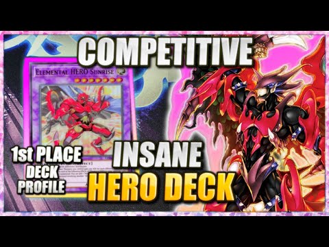 INSANE FIRST PLACE HERO DECK PROFILE! INDEPTH w/ ZEE! YUGIOH!  » ʜᴀʏᴅᴏꜱᴀ