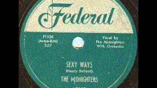 HANK BALLARD & MIDNIGHTERS    Sexy Ways    JUN '54