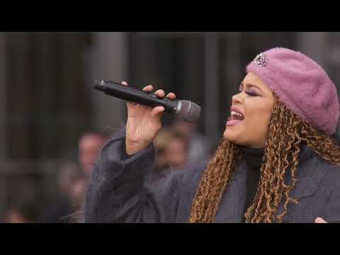 Andra Day Performs “Rise Up” Live at Hudson Yards