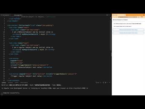 What is the difference between a BehaviorSubject and a regular Subject