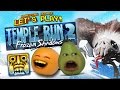 Annoying Orange And Pear TEMPLE RUN 2 FROZEN SHADOWS