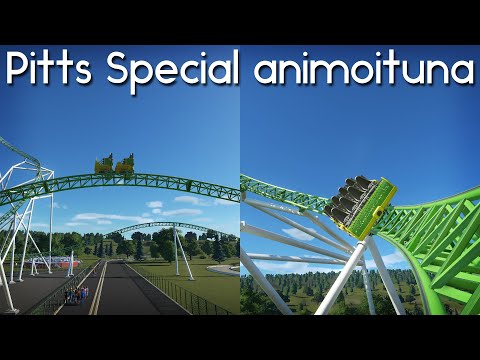 PowerParkin Pitts Special animoituna - on-ride ja off-ride POV