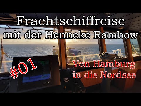 Cargo ship cruise 2025 with MS HENNEKE RAMBOW | #01 Boarding in Hamburg | Container ship