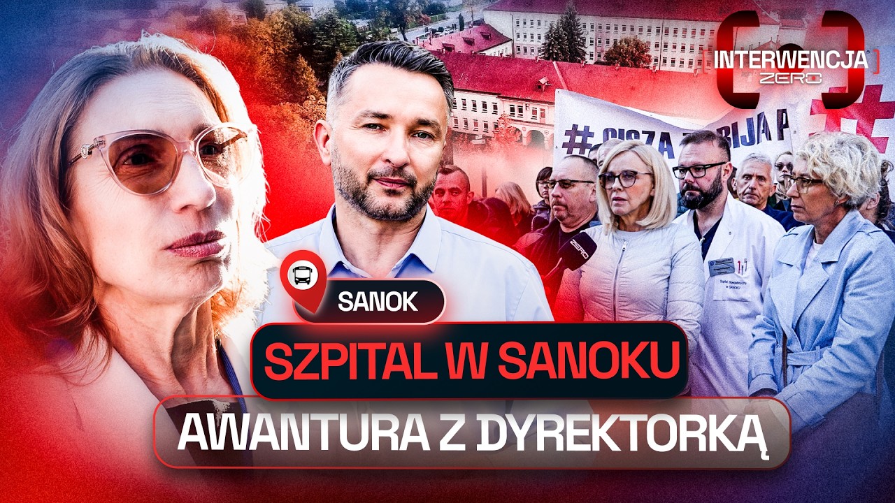 SANOK: ZWIĄZKOWCY WALCZĄ Z DYREKTOREM O SZPITAL | INTERWENCJA ZERO
