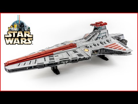 Vidéo LEGO Star Wars 75367 : Le croiseur d’assaut de classe Venator de la République UCS