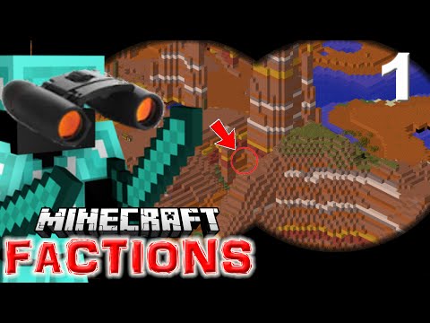 FINDING THE PERFECT MINECRAFT FACTION LOCATION. BOOMCRAFT FACTIONS Episode 1