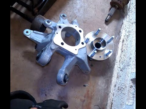 2011 Lincoln MKS Rear Knuckle Replacement