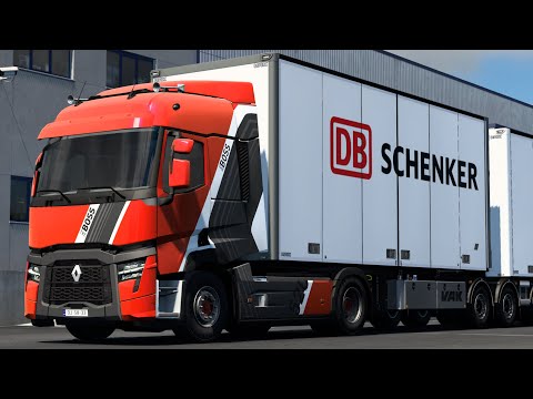 Renault T 520cv 2022 1.44 Update - Lisboa to Vigo - Euro Truck Simulator 2
