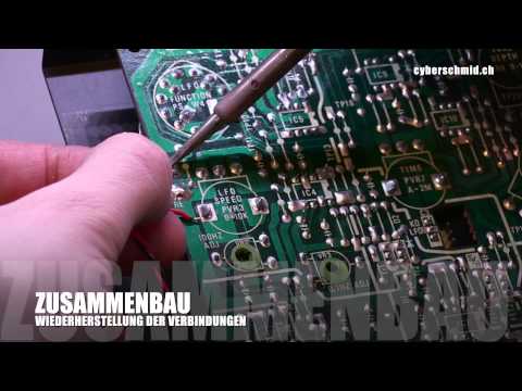 YAMAHA CS-15 Revision - Teil 2 In der Werkstatt