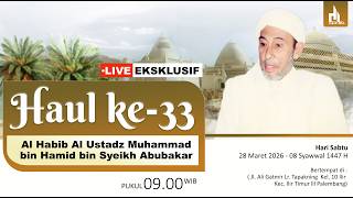 Download lagu [LIVE] HAUL AL HABIB AL USTADZ MUHAMMAD BIN HAMID BIN SYEIKH ABUBAKAR (USTADZ AK') KE-33 mp3