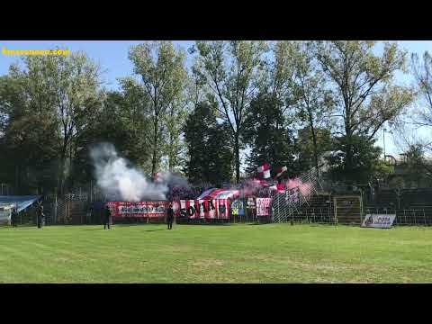 Hutnik Kraków - RESOVIA RZESZÓW (22.09.2024) doping i oprawa