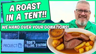 A GRAND Roast Dinner! HUGE Sunday Lunch and Your Donations!